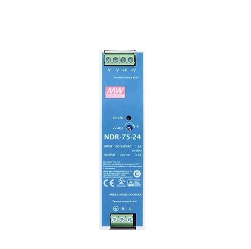 EDR-75-24 76.8W Single Output Industrial DIN Rail EDR-75 24V 3.2A in Kuwait