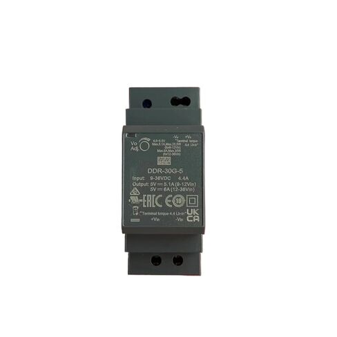DDR-30G-5 30W DIN نوع السكك الحديدية DC-DC محول DDR-30G 5V 6A in Saudi Arabia