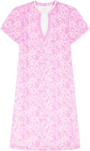 Izod Women's V-Neck Short Sleeve Athletic Dress in Saudi Arabia
