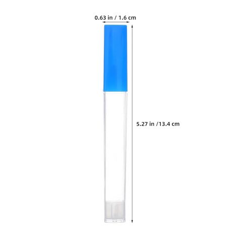 Garneck 20pcs Thermometer Protective Storage Tubes with Plastic Case Compact Organizer for Body Temperature Meters and Acupuncture Tools Portable Travel Carrier for Clinic and Home Use in Saudi Arabia