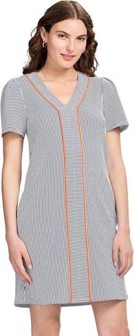 Izod Women's V-Neck Short Sleeve Athletic Dress in Saudi Arabia