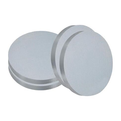 MECCANIXITY 4pcs 1/4"(6mm) x 2" Steel Plate, Black Hot Rolled A36 Steel Sheet Plate Base, Round Weldable Metal Discs for Industrial Construction Structural Support in Saudi Arabia
