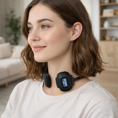 Neck Fit Wellness Wearable Device – 6 Modes for Rest, Stress Balance, Clarity & Ease – App-Free & Subscription-Free, Non-Metal Contact Design in Saudi Arabia