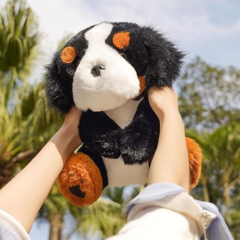 غطاء رأس لسائقي الحيوانات القطيفة الرائعة للكلاب من Craftsman Golf Bernese Mountain Dog، هدية للاعب الجولف باللون الأسود/البني in Saudi Arabia