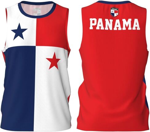 Panama Flag (4) Basketball Jersey Sports 3D Shirt for Men Running Fitness Training Team Jerseys in Saudi Arabia