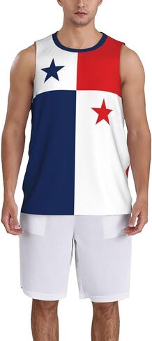 Panama Flag (4) Basketball Jersey Sports 3D Shirt for Men Running Fitness Training Team Jerseys in Saudi Arabia