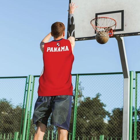 Panama Flag (4) Basketball Jersey Sports 3D Shirt for Men Running Fitness Training Team Jerseys in Saudi Arabia