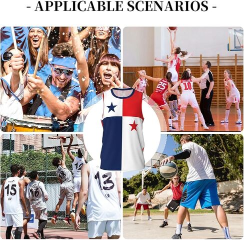 Panama Flag (4) Basketball Jersey Sports 3D Shirt for Men Running Fitness Training Team Jerseys in Saudi Arabia