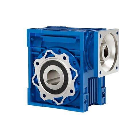 NMRV063 High Tq Precision Worm Gear Reducer for Nema43 51 Stepper Stepping Motor Or 130 Flange Servo 1.5kw Gearbox(130servo axie22 key8,NMRV63 Ratio 5) in Saudi Arabia