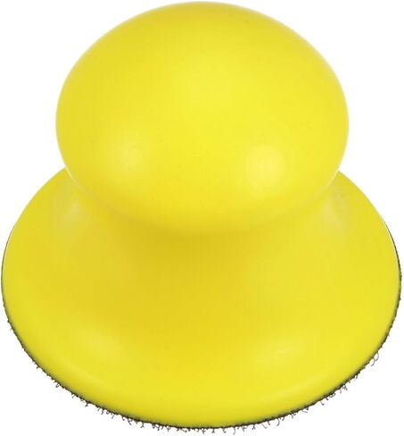 Hook and Loop Hand Sanding Block 3 Inch Round Detail Sanding Disc PU Foam Backing Plate Manual Sander for Detailing Polishing in Saudi Arabia