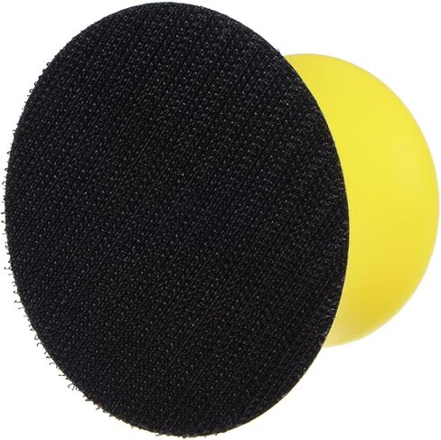 Hook and Loop Hand Sanding Block 3 Inch Round Detail Sanding Disc PU Foam Backing Plate Manual Sander for Detailing Polishing in Saudi Arabia