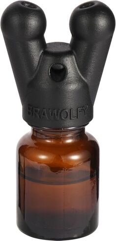 The Sensational Aroma Amber Bottles Screw Attachment on Your Bottle,Aroma Perfume Inhaler Cap(10ml/Small Bottle) in Saudi Arabia