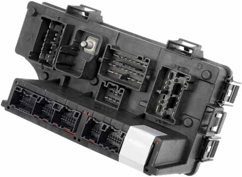 KarParts360 For Jeep Compass/Patriot 2011 2012 2013 2014 Integrated Power Module | Plastic Housing | Female Rectangle Black Connector | Male Blade Pin Terminal | Replacement For 4692343AA, 4692343AB in Saudi Arabia