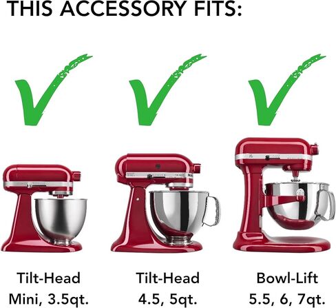 KitchenAid KSMFT Food Grinder Accessory, Fits KSMFGA, White in Saudi Arabia
