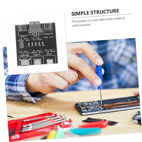 USB Cable Tester USB Tool Data Line Test Board for Phone Charging Cables in Saudi Arabia