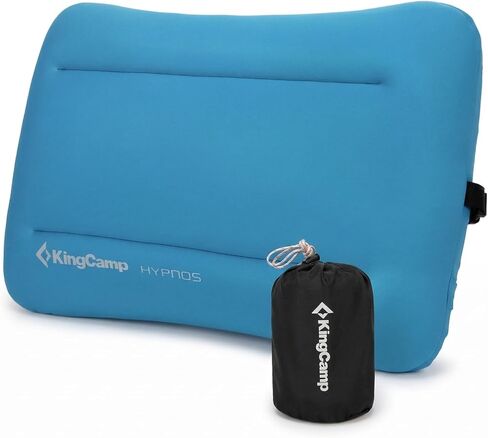 وسادة التخييم الرغوية في Kingcamp ، وسادة معسكر كبيرة قابلة للنفخ ، وسادة هواء مريح محمولة مع غطاء قابل للغسل قابل للإزالة للتخييم ، والمشي لمسافات طويلة ، والسيارة ، والشاطئ ، والسفر in Kuwait
