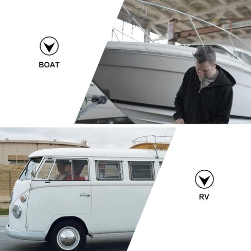 قطعتان من سدادة الباب على شكل حرف T لمركبة RV، متينة وسهلة التركيب، أداة الاحتفاظ لملحقات شاحنة التخييم، تصميم حماية الجدار in Kuwait