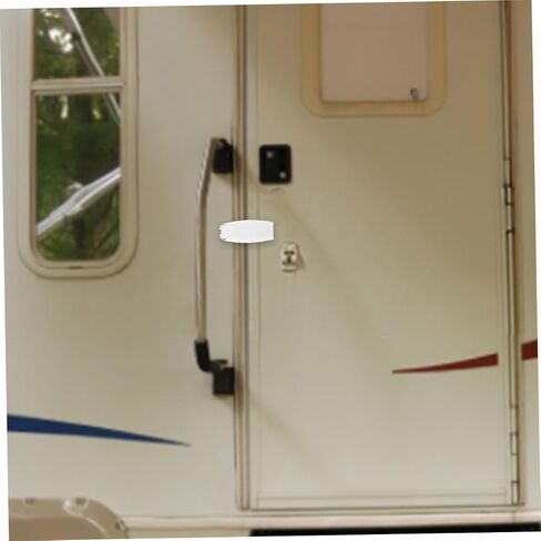 OSALADI 2 قطعة باب RV عالي التحمل، حامل باب الأمتعة القوي لمقطورات RVs والمعسكرات، مشبك مقاوم للماء لإغلاق التخزين الآمن in Kuwait