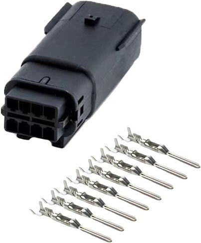 Automotive Cable Connector Molex 8-Pin Waterproof 33472-4801 33482-4879 Male/Female Transducer Plug Adapter & Socket Housing with Terminals (Female) in Saudi Arabia