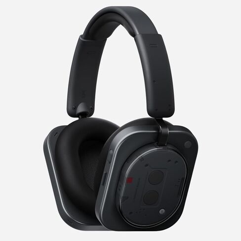 Nothing Headphone (1) Hybrid Active Noise Cancelling Headphones, Wireless Over Ear Headphones with 6 MICS, Personalized Spatial Audio, Tuning by KEF, Up to 80 Hours Playtime, Bluetooth Headset White in Saudi Arabia