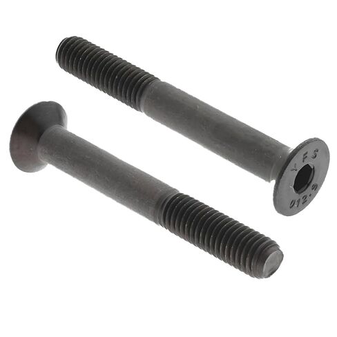 MonsterBolts - M6 x 20mm Flat Head Socket Cap Screws, DIN 7991, Alloy Steel, Black Oxide, 50 Pack in Kuwait