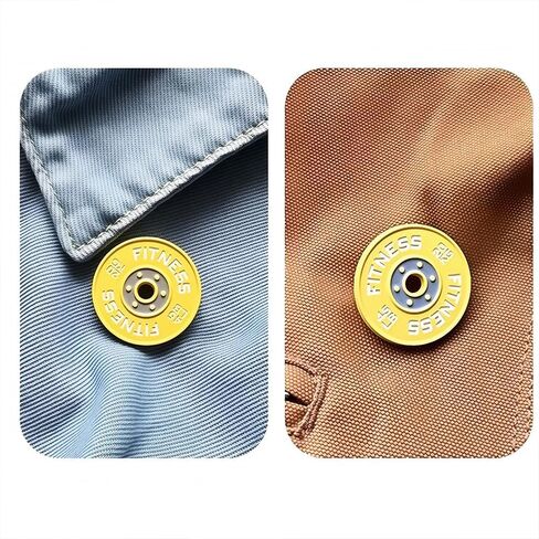 Gym Pin for Backpacks Gym Button Pins Fitness Brooch Weightlifting Barbell Pins Novelty Fitness Lovers Gift 4PCS in Saudi Arabia
