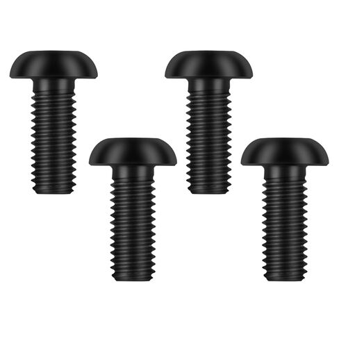 M5x12 Titanium Bolts (4PC) - T25 Head Screws | Lightweight Design | Ideal for Humid/Salty Environments | Water Bottle Cage Bolts for MTB/Road Bikes (Natural Titanium Finish) in Saudi Arabia