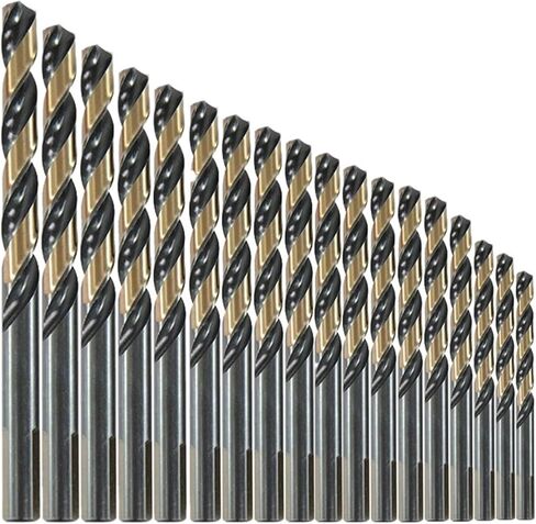 1mm-13mm Drill Bits Twist 3-Flat Shank Drill Bit 10Pcs(12.5mm 10pc) in Saudi Arabia