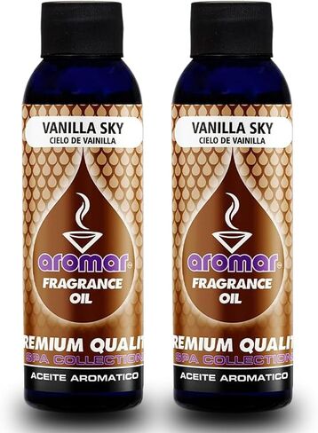 AROMAR Premium Fragrance Oil, 4oz Bottle 2 Pack Long Lasting Aromatic Scent, Fresh and Revitalizing Aromatherapy for Living Room, Bedroom, and Kitchen 8oz Honey Rose in Saudi Arabia