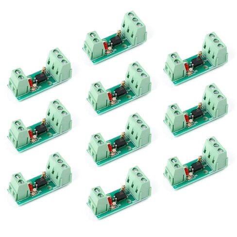 10 قطعة PC817 EL817 1 قناة Optocoupler عزل وحدة مجلس 1 طريقة Opto PNP NPN محول إشارات Captchable السكك الحديدية قوس المدخلات 12 فولت in Saudi Arabia