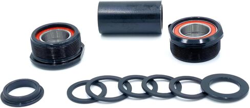 Bicycle Bottom Bracket Cup, BMX Euro 19mm Bottom Bracket Set/Bearing Set European kit Spindle in Kuwait