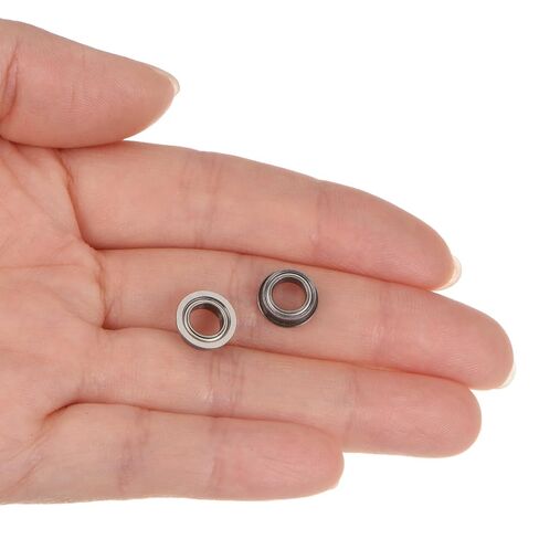 uxcell MF85ZZ Flanged Ball Bearing 5x8x2.5mm Double Shielded Chrome Steel Flange Bearings, 20pcs in Saudi Arabia