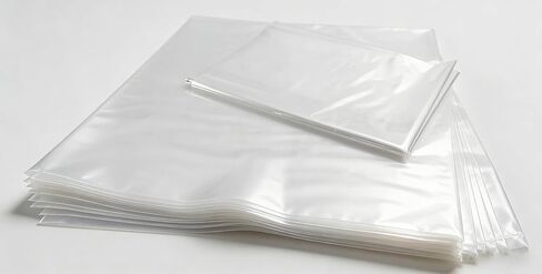 Jumbo Plastic Bags 59 x 71 Inch Large Clear Storage Bags Great for Moisture proof, Dust proof, Luggage, Suitcase, Kids Bike, Blanket, Big Plush Toys, Seasonal Items Storage and More (10 Pack) in Kuwait