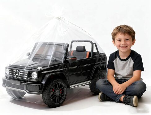 Jumbo Plastic Bags 59 x 71 Inch Large Clear Storage Bags Great for Moisture proof, Dust proof, Luggage, Suitcase, Kids Bike, Blanket, Big Plush Toys, Seasonal Items Storage and More (10 Pack) in Kuwait