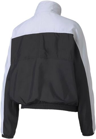 PUMA Womens Tailored For Sport Woven Athletic Outerwear Casual - Black, White in Saudi Arabia