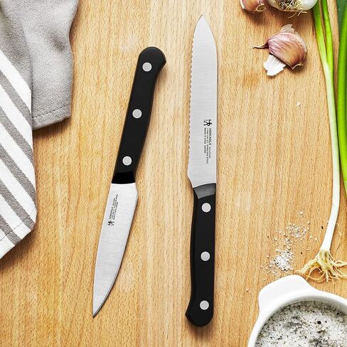 مجموعة سكاكين متعددة الاستخدامات من HENCKELS Solution Razor-Sharp مكونة من قطعتين، سكين هندسي ألماني مستنير بأكثر من 100 عام من الإتقان، من الفولاذ المقاوم للصدأ in Kuwait