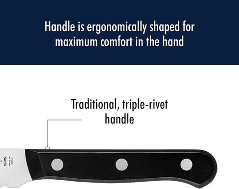 مجموعة سكاكين متعددة الاستخدامات من HENCKELS Solution Razor-Sharp مكونة من قطعتين، سكين هندسي ألماني مستنير بأكثر من 100 عام من الإتقان، من الفولاذ المقاوم للصدأ in Kuwait