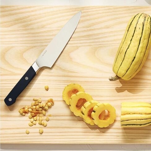 Misen 5.5" Utility Knife – High Carbon Japanese AUS-10 Stainless Steel – Hybrid German & Japanese Blade – Precision Kitchen Knife for Professionals & Home Cooks – Ultimate Cutting Performance - Blue in Saudi Arabia