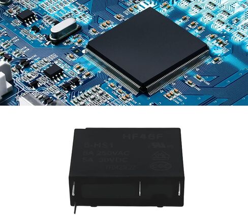 5 قطعة 4Pin مرحل الطباعة HF46F-5-HS1 5A 250 فولت لصنع النماذج الإلكترونية أجهزة الاستشعار المحركات in Saudi Arabia
