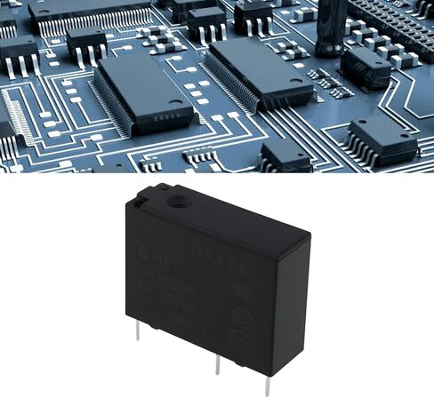 5 قطعة 4Pin مرحل الطباعة HF46F-5-HS1 5A 250 فولت لصنع النماذج الإلكترونية أجهزة الاستشعار المحركات in Saudi Arabia