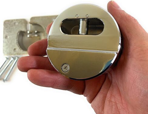 قفل بوك مزود بمشبك وأدوات تثبيت، وقفل دائري، ومسمار للأمان. فُولاَذ in Kuwait