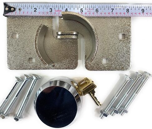 قفل بوك مزود بمشبك وأدوات تثبيت، وقفل دائري، ومسمار للأمان. فُولاَذ in Kuwait