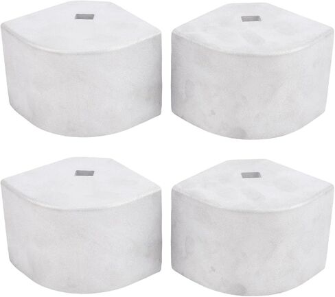 Zerodis عائم قارب الألومنيوم غطاء الزاوية سطح الأجهزة حماية واجب سهلة التركيب 4 حزمة لزوايا مدورة 2 1/2in إلى 2 5/8in ارتفاع عائم قارب الألومنيوم غطاء الزاوية الثقيلة أخرى in Kuwait