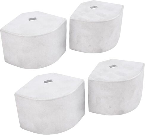 Zerodis عائم قارب الألومنيوم غطاء الزاوية سطح الأجهزة حماية واجب سهلة التركيب 4 حزمة لزوايا مدورة 2 1/2in إلى 2 5/8in ارتفاع عائم قارب الألومنيوم غطاء الزاوية الثقيلة أخرى in Kuwait