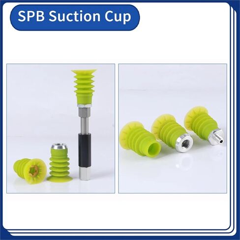 1PCS Silicone Nozzle Manipulator Suction Cup Corrugated Pad Variations SPB30/40/50 Soft Bag Special Vacuum Chuck Sucker(SPB-30) in Saudi Arabia