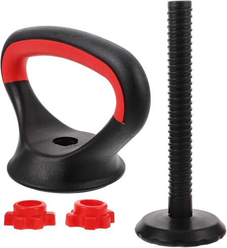 مقبض Kettlebell قابل للتعديل من YARNOW مع قاعدة ثابتة ومحول Kettlebell وقبضة الدمبل لتدريب القوة في صالة الألعاب الرياضية المنزلية 7.4 × 5.5 × 4.3 بوصة in Saudi Arabia
