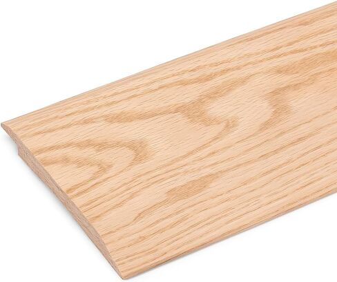 عتبة متداخلة من خشب البلوط غير المكتمل بعرض 5 بوصات × سماكة 5/8 بوصة مع تداخل بطول 5/16 بوصة (طول 4 أقدام [48 3/4]) in Kuwait