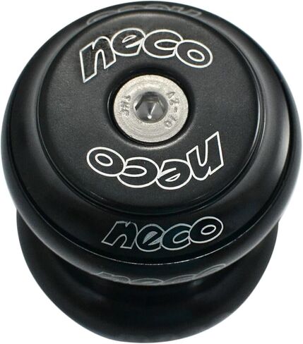 NECO 1-1/8" CNC Threadless 1 Inch Headset, Black, NC2866 in Saudi Arabia