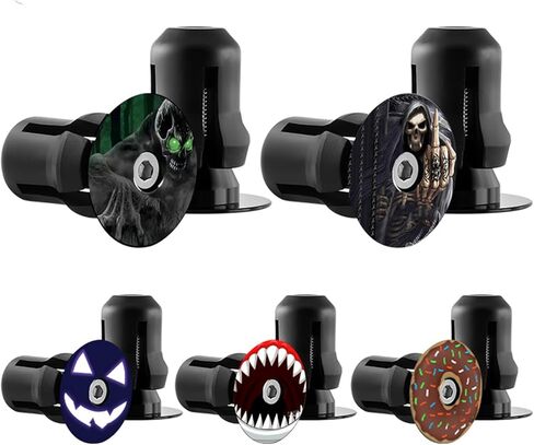 سدادات نهاية مقود الدراجة من الألومنيوم، أغطية نهاية مقود الدراجة لمعظم الدراجات، مقبض دراجة الطريق للدراجات الجبلية، دراجة الطريق، MTB، BMX in Kuwait