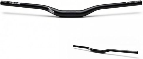 TITLE AH1 31.8 MTB Handlebar – 800mm Width, 31.8mm Clamp, 38mm Rise, Aluminium Alloy Bar for Downhill, Enduro, Freeride, Trek & Fixie Bike Compatible (Black, 38mm Rise) in Saudi Arabia